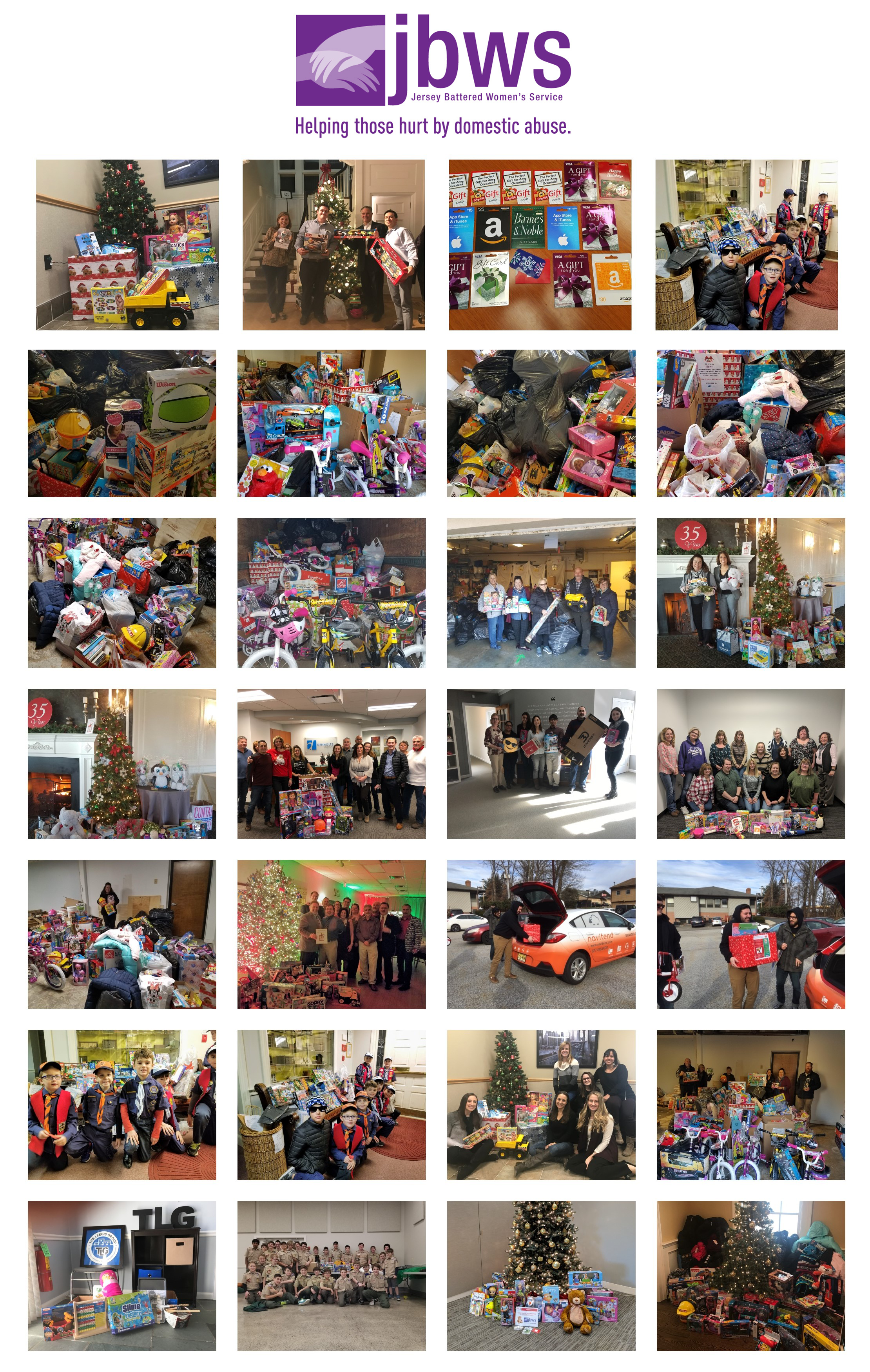 2018 toy drive full collage