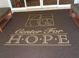 Center for Hope floor mat