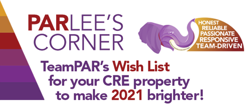 Parlee's Corner, TeamPar's Wish List to make 2021 brighter
